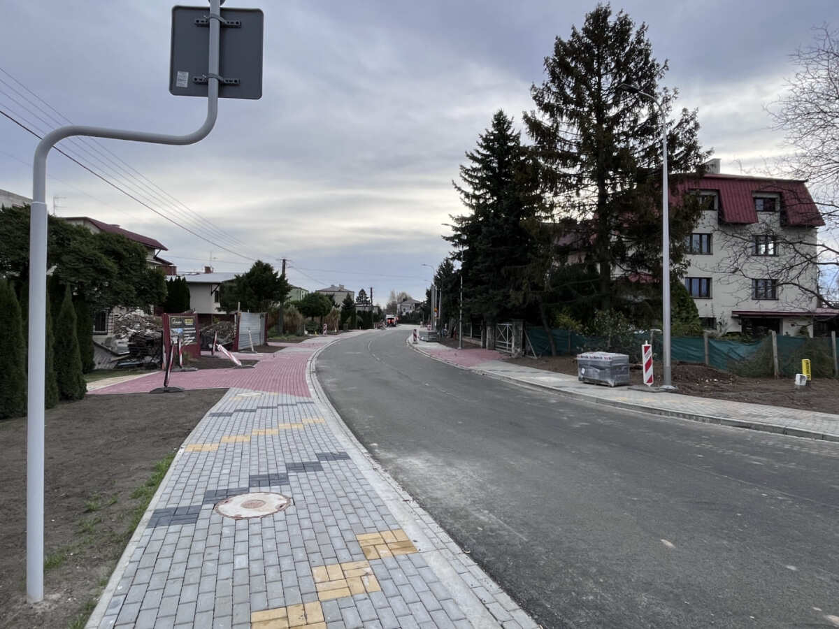 Przebudowa ul. Warszawskiej w Rzeszowie [listopad 2023]